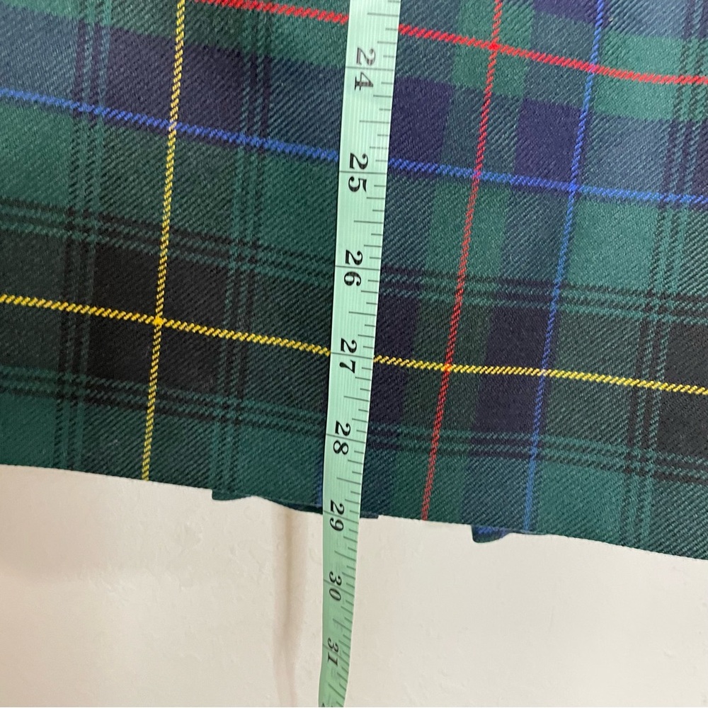 ALJean Plaid Midi Pleated Skirt - Picture 5 of 16